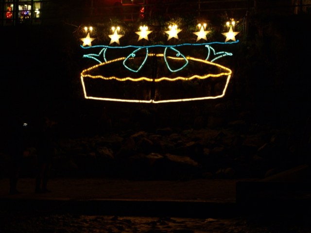 Såklart finns också en Stargazy pie