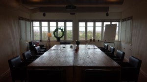 Fantastisk utsikt från ett konferensrum