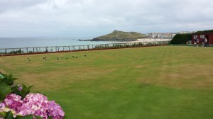 St Ives vackert belägna bana