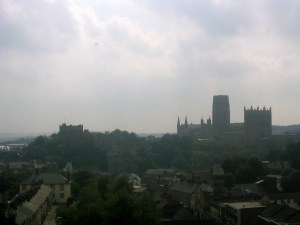 Så här vackert är det redan från stationen trots soldis