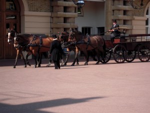 Ingen vanlig uniform.
