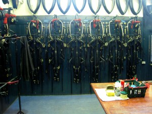 En sadelkammare som heter duga.