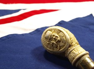 Winston som fick följa med hem.