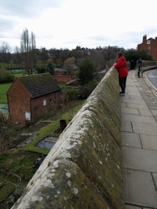 Stadsmuren i Shrewsbury