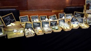 Sudding bild av det lokala utbudet i Cornwall