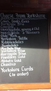 Ost bara från Yorkshire