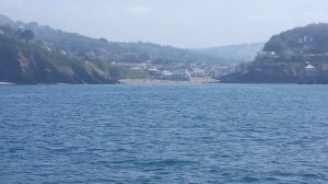 Combe Martin i morgondimma