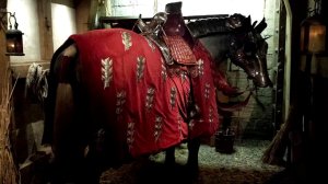 Warwicks häst görs redo