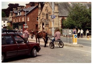 Trafikstockning i Appleby.