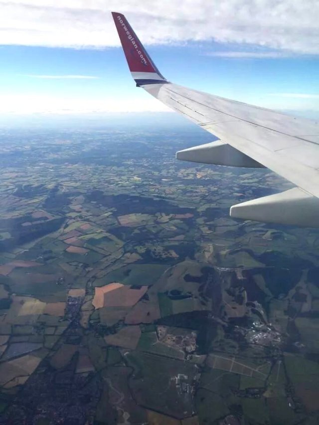 Hampshire från ovan